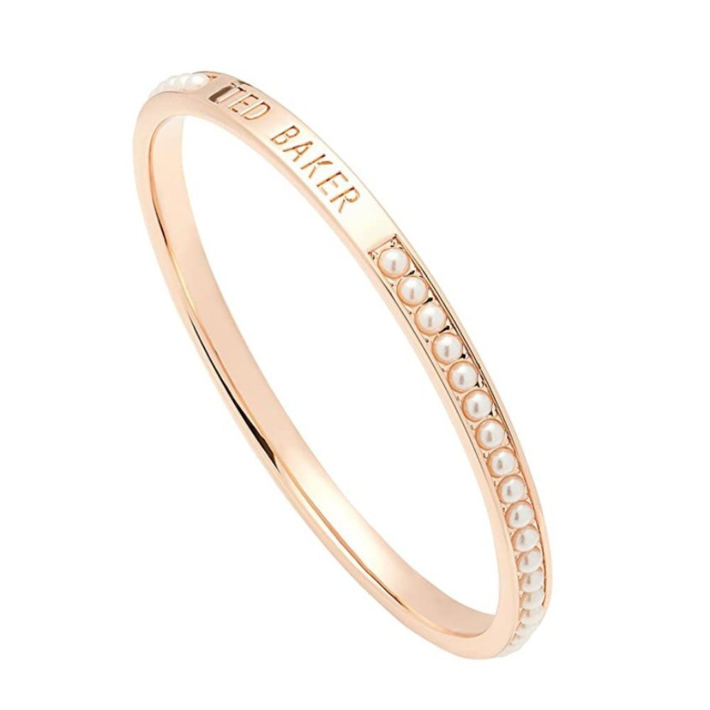 Ted Baker Clem Narrow PEARL Crystal Band Bangle